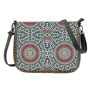 Moroccan Pattern Crossbody Bori Bag - Geometric Pattern #4