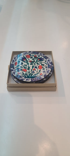 Aga Khan Museum coaster- Iznik Dish