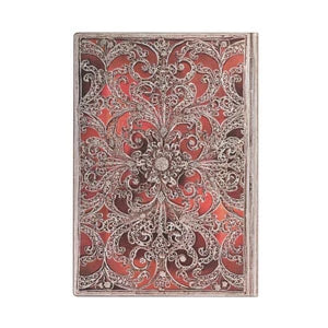 Garnet, Silver Filigree
