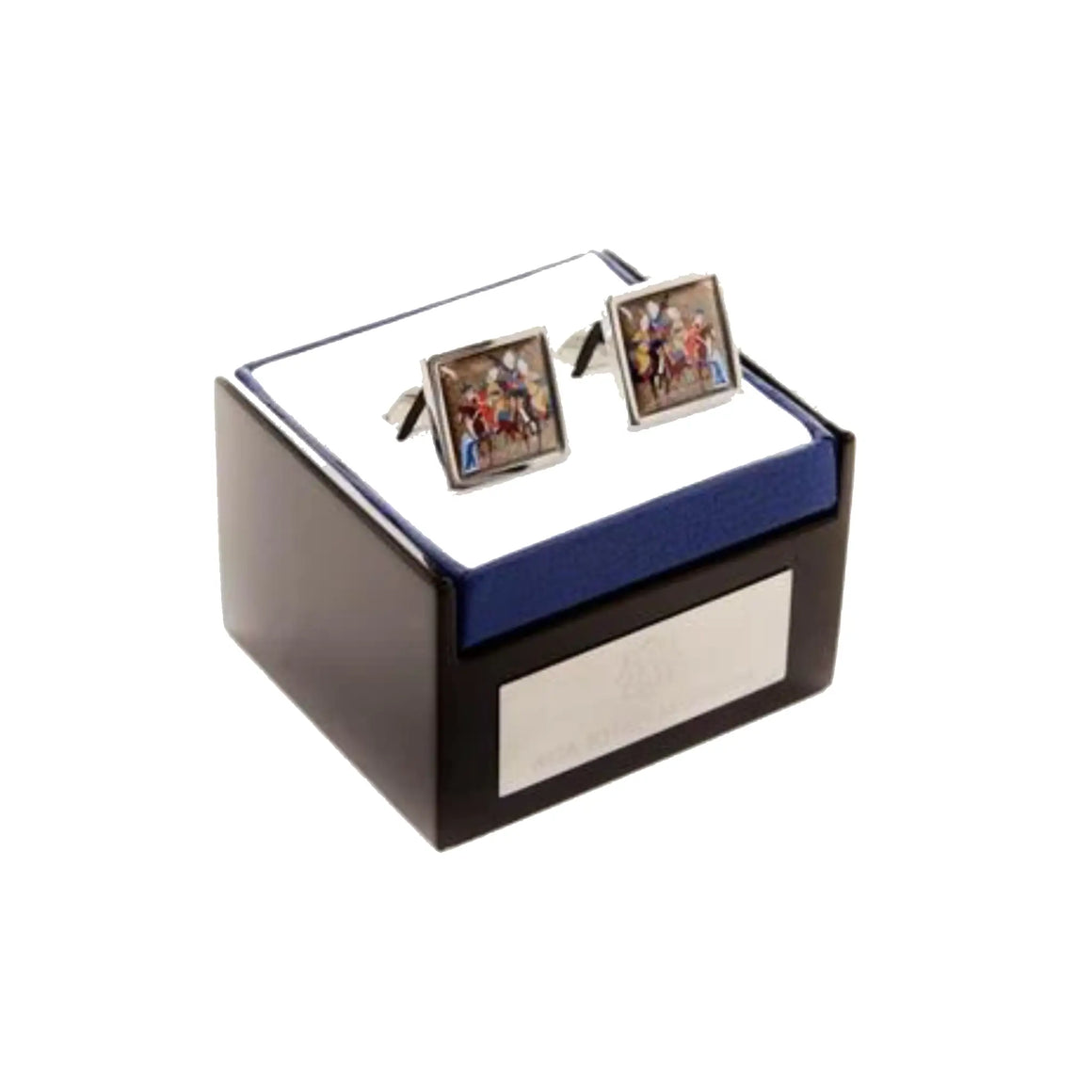 Aga Khan Museum Cufflinks - Shannameh Painting