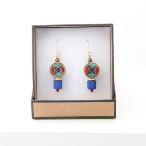 Firdausi And The Three Poets Of Ghazna Series-Earrings