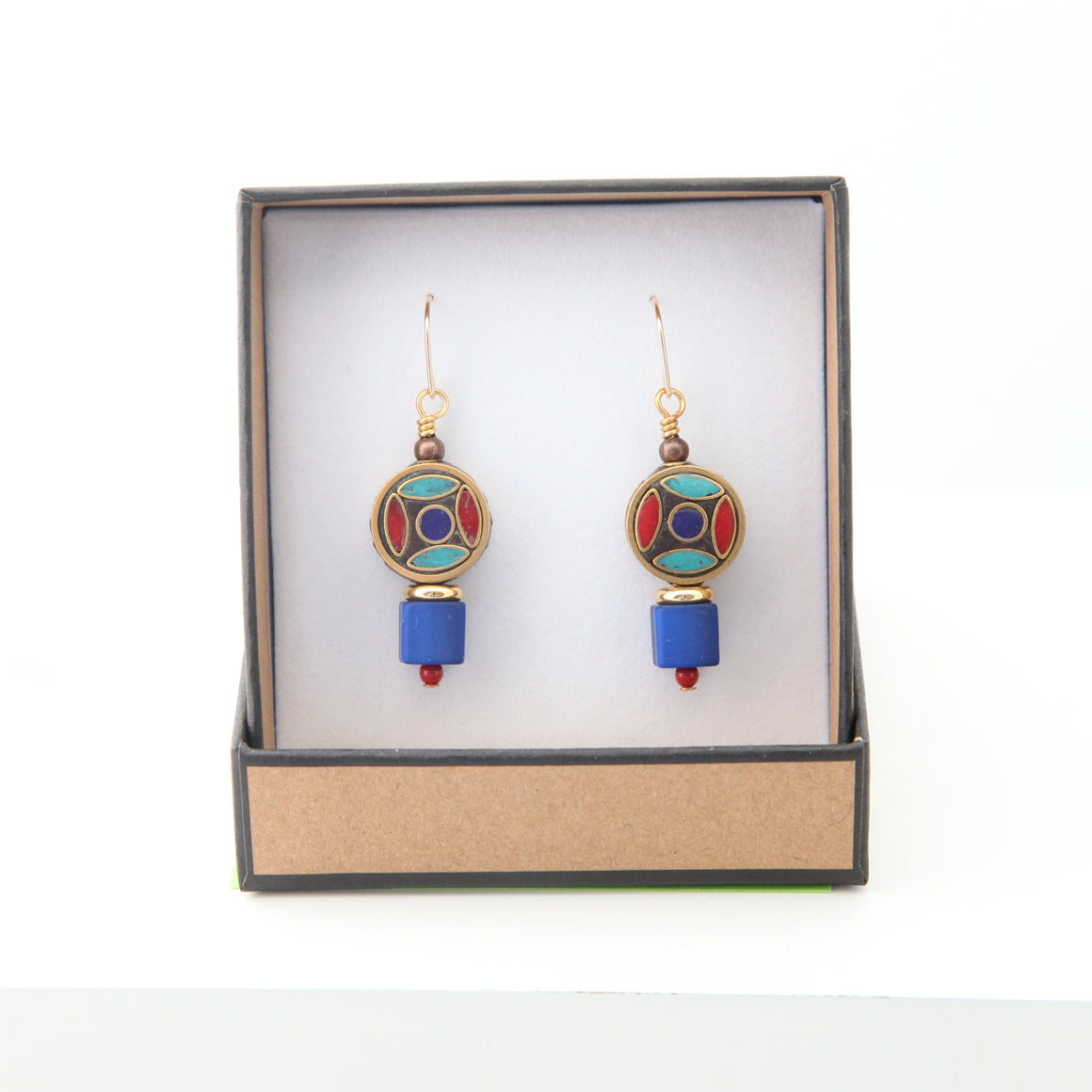 Firdausi And The Three Poets Of Ghazna Series-Earrings