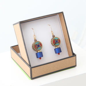 Firdausi And The Three Poets Of Ghazna Series-Earrings