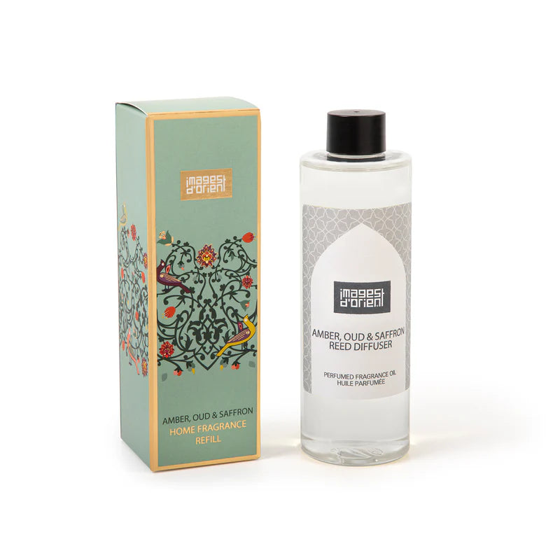 Amber, Oud & Saffron Fragrance- Diffuser oil