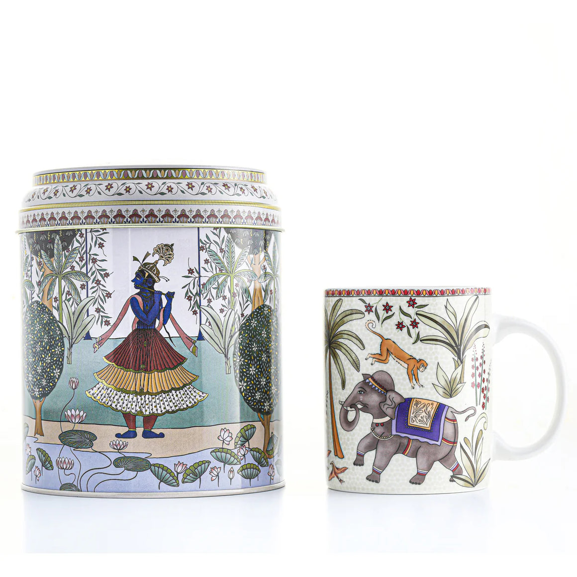 Tin Box With Mug-Jangala