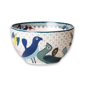 4 Bowl Set - Birds of Paradise