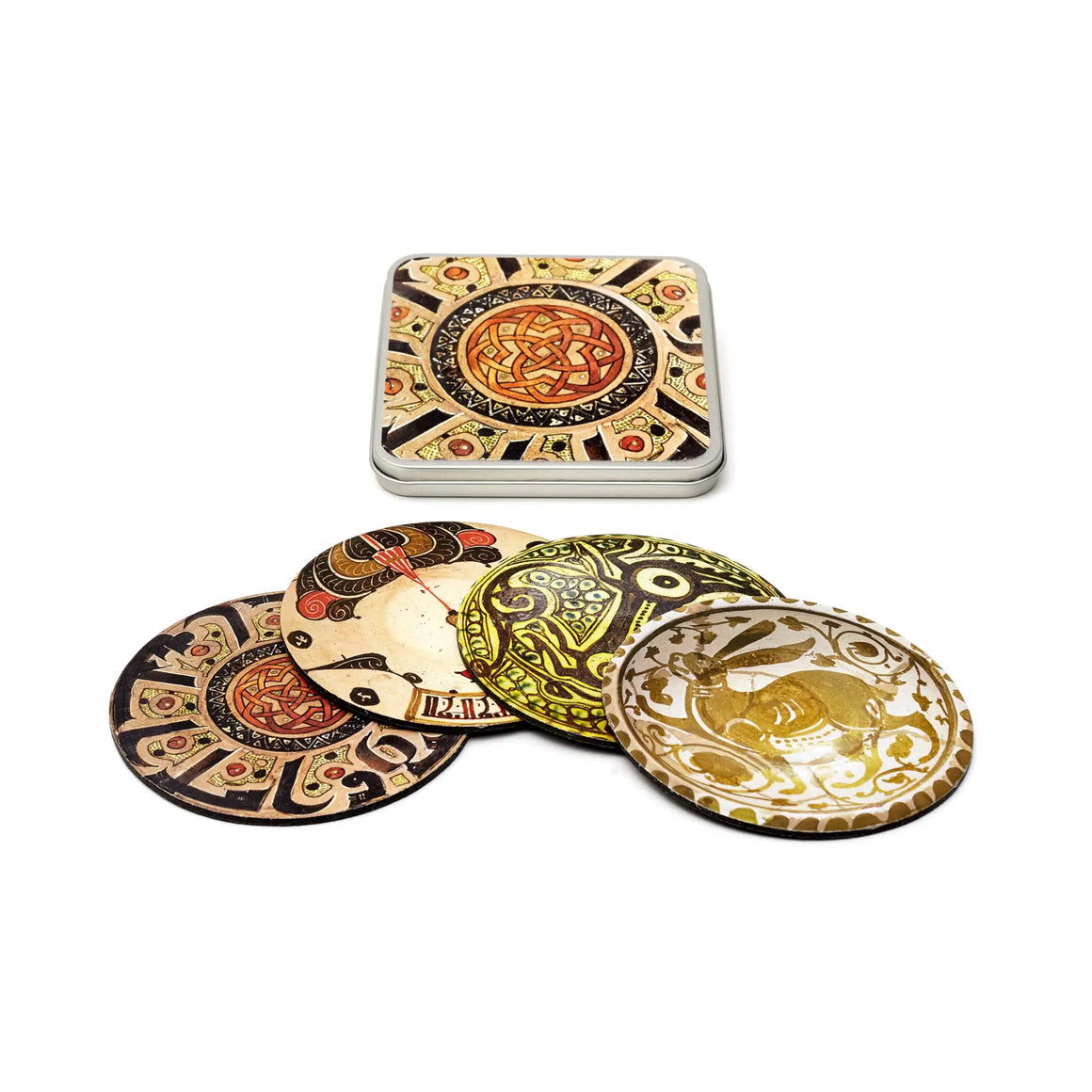 Aga Khan Museum Coaster Set - Bellerive, Dish & Bowl Designs