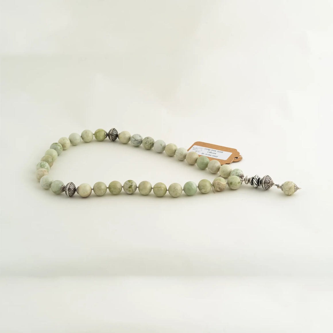 Living Room Tasbih Collection - Milky Jade