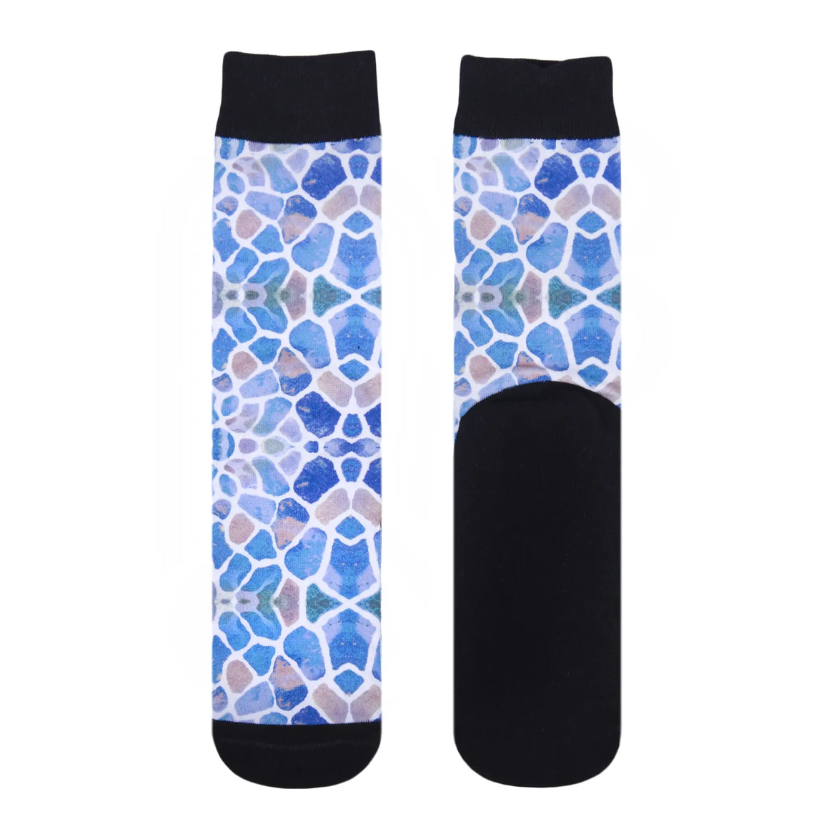 Blue Tiles Socks