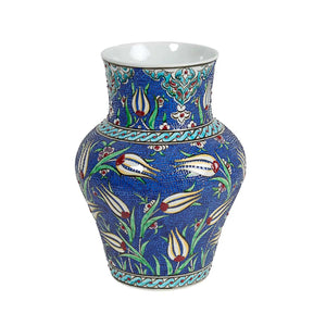 Iznik Large Vase - Quartz