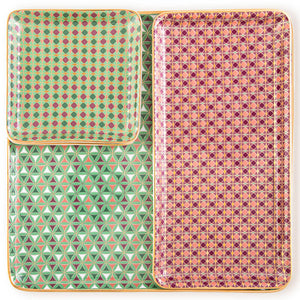 Set of 4 Plates - Opera