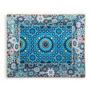 Porcelain Change Tray-Moucharabieh Blue