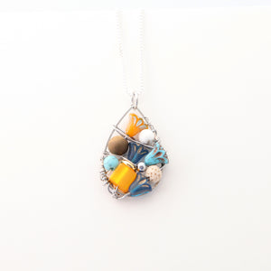 Iris Panel Series-Iris Small Statement Necklace