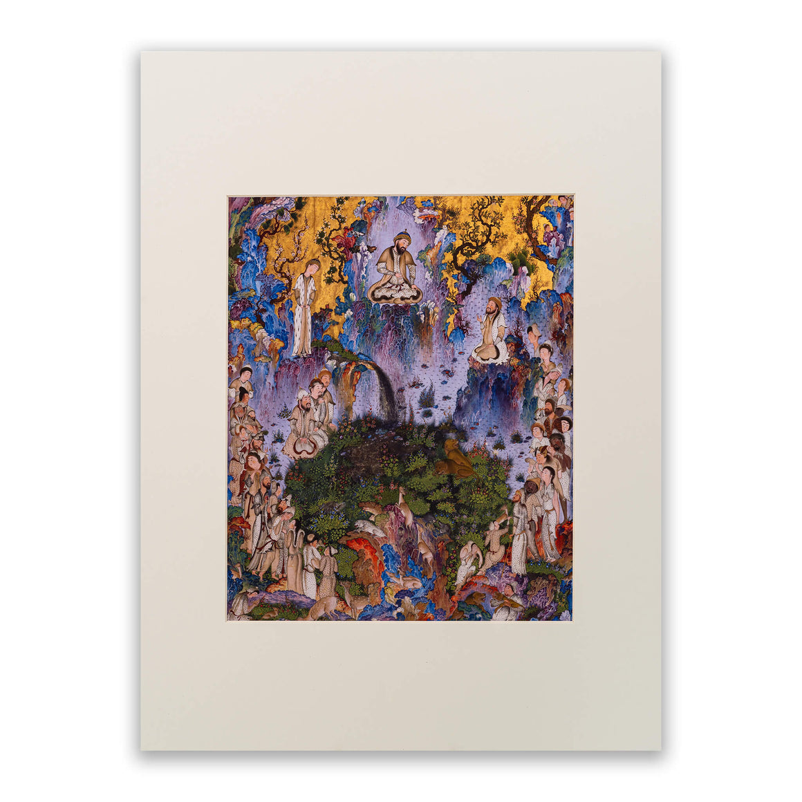 Printed Painting Frame - The Court of Kaymumars (print only)