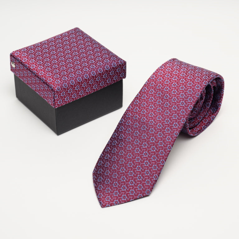 Aga Khan Museum Tie-Cranberry Shahnameh