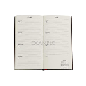 Hartley & Marks 2022 Day Planner -Azure (Mini)