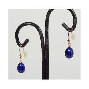 Azki Jewelry-Small Briolette-Lapis Lazuli