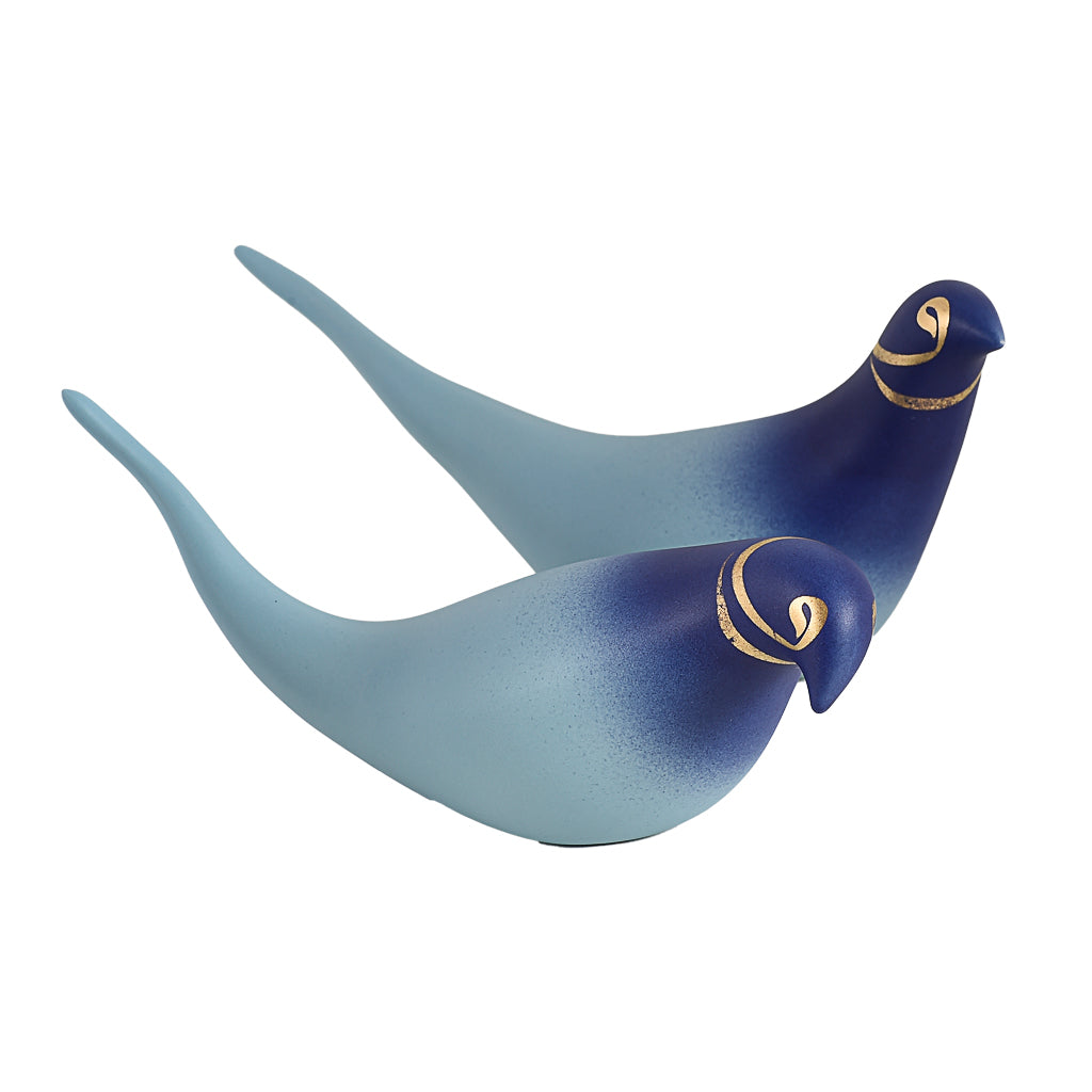 Blue Ombre Bird