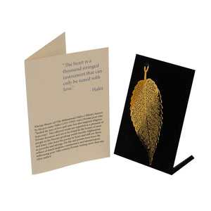 EmmKay - Gold Leaf Bookmark - Athnan