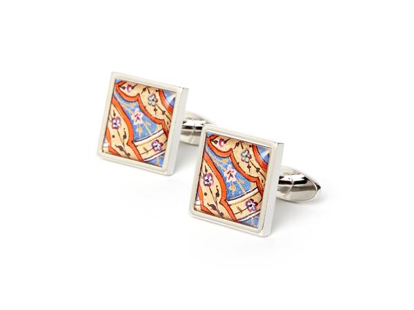 AGA KHAN MUSEUM CUFFLINKS -Court of Sam