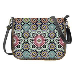Crossbody Bag-Moroccan Pattern Bori Bag (Multicoloured, Geometric Patterned)